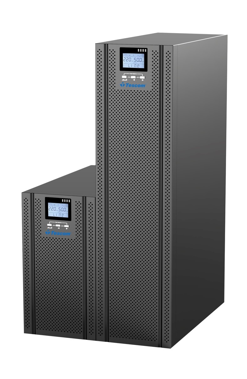 TESCOM TEOS+ 6 KVA (16X7AH) 4-8 DK 6000W LCD ONLINE UPS